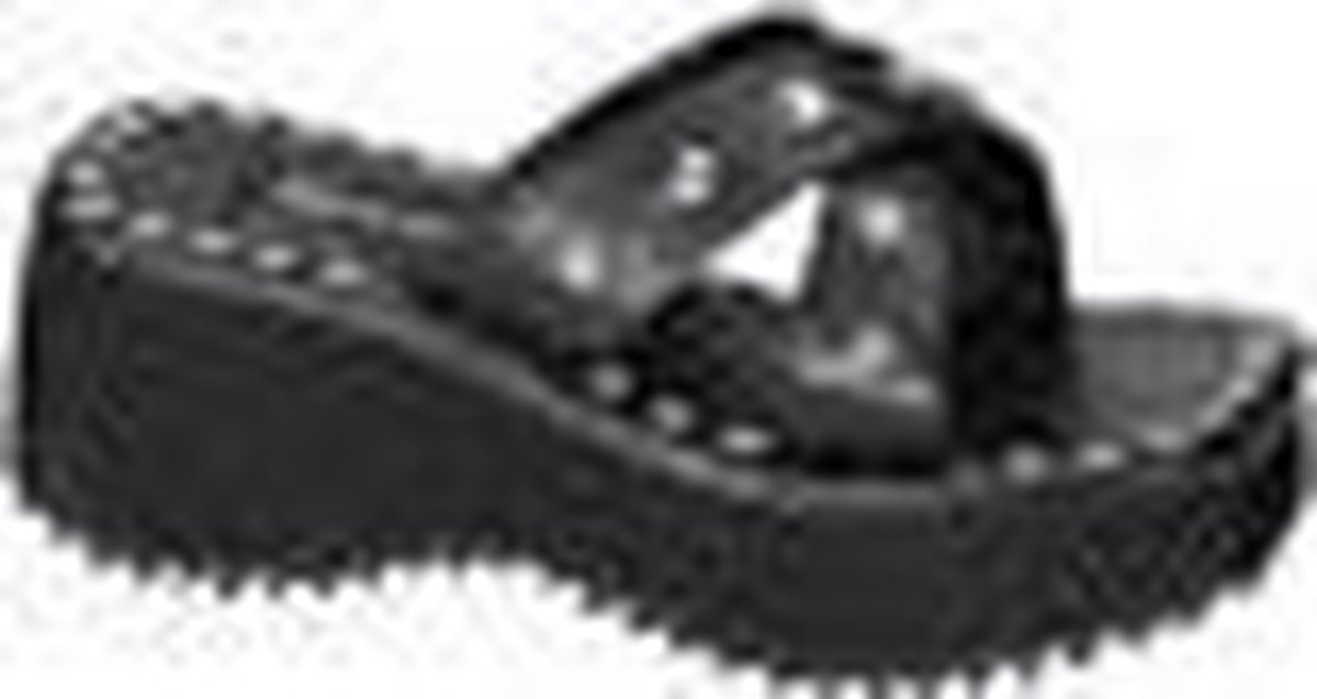 Fabulicious - FLIP05 Slippers - US 7 - 37 Shoes - Zwart