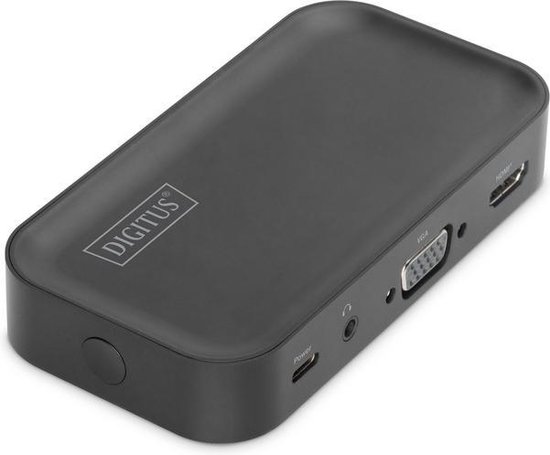 Digitus DA-70841 USB graphics adapter Black