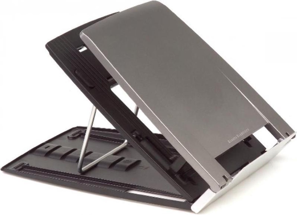 Bakkerelkhuizen Ergo-Q 330 Notebook Stand - laptopstandaard - laptophouder - inclusief documenthouder - verhoger - verstelbaar
