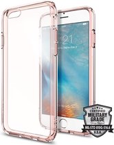 Spigen hoesje hardcase TPU bumper hoesje iPhone 6 6s - Transparant Roze
