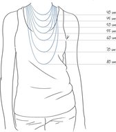 RVS olifant hanger met ketting | 316L