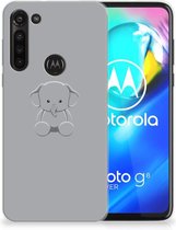 Telefoonhoesje Motorola Moto G8 Power Hippe Hoesjes Baby Olifant