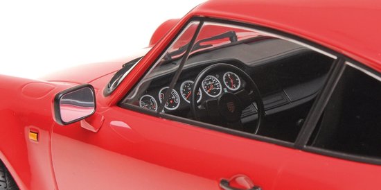 Minichamps 1:43 - Porsche 911 (930) Turbo 1977 Rossa - Edizione Limitata 1/500 (Nuovo) - Foto 3