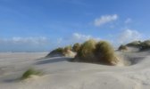 Fotobehang duinen en strand Schiermonnikoog 350 x 260 cm