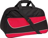 Sac de sport / sac week-end rouge / noir 55 cm - 50 litres - Sacs Fitness/ sport - Sacs Sacs de week-end/ sacs de voyage