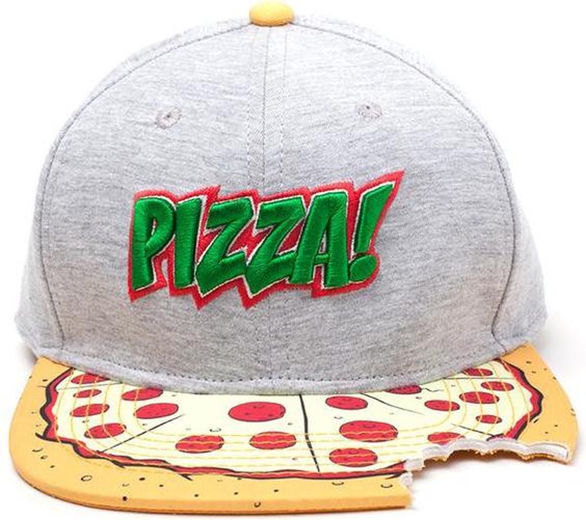 Teenage Mutant Ninja Turtles Pizza Snapback met Bite - Officiële Merchandise