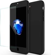 360 graden case geschikt voor Apple iPhone SE 2020 + Glazen screen protector