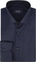 OLYMP - Signature Overhemd Twill Navy - Heren - Maat 39 - Modern-fit