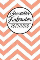 Semester Kalender 2019 / 2020: Semesterplaner 2019 2020 - Studienplaner A5, Semesterkalender, Timer, Uni Planer