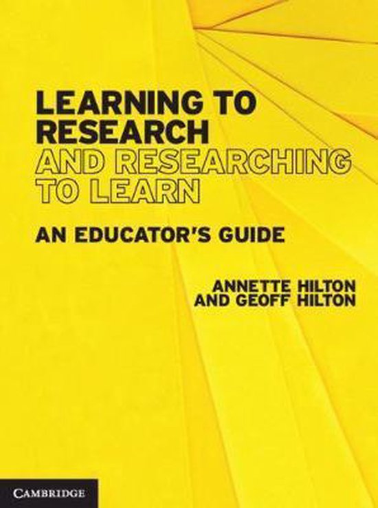 Boek cover Learning to Research and Researching to Learn van Annette Hilton (Paperback)