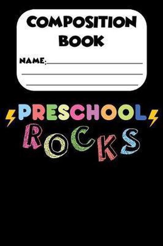 Composition Book Preschool Rocks, Magic Journal Publishing 9781082281556 Boeken