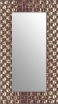 Spiegel Goud Modern 48x98 cm –  Samantha – Spiegels Goud – Spiegel Gouden Lijst – Wandspiegel Goud Hal –  Perfecthomeshop