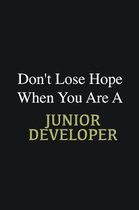 Don't lose hope when you are a Junior Developer: Writing careers journals and notebook. A way towards enhancement