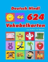 Deutsch Hindi 624 Vokabelkarten aus Karton mit Bildern: Wortschatz karten erweitern grundschule f�r a1 a2 b1 b2 c1 c2 und Kinder