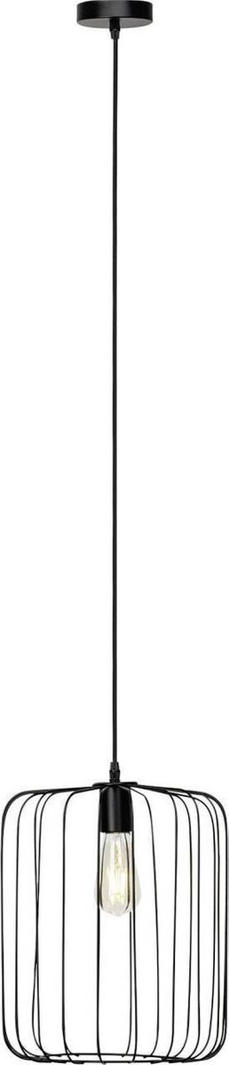 Brilliant lamp Flavian hanglamp 32cm zwart mat | 1x A60 E27 60W geschikt voor standaardlampen (niet inbegrepen) | Schaal A ++ tot E | Geschikt voor LED-lampen
