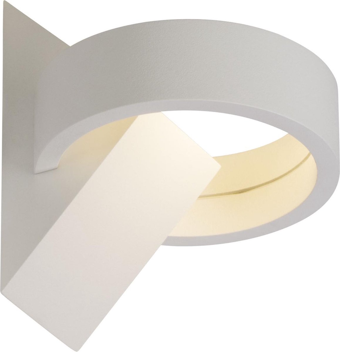 AEG lamp Yul LED wandlamp wit | 1x 6W LED geïntegreerd (COB-chip), (630lm, 3000K) | Schaal A ++ tot E | Indirect licht
