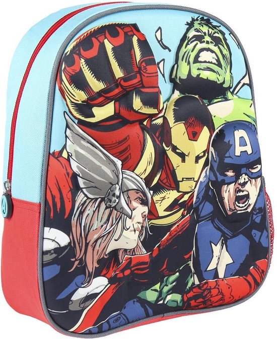 Fokken verkenner dreigen Marvel The Avengers school rugtas/rugzak voor peuters/kleuters/kinderen  -... | bol.com