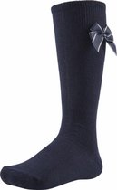 IN ControL Kneesocks LUREX/BOW navy Meisjes Maat 23-26
