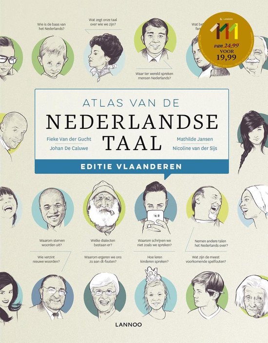 Boek cover Atlas van de Nederlandse taal van Mathilde Jansen (Onbekend)