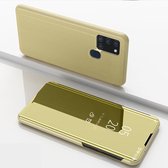 Mirror View Case - Samsung Galaxy A21s Hoesje - Goud