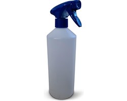 Lege Sprayflacon 750ml | Met professionele afsluitbare blauwe spraykop | Geschikte voor vloeistoffen | Navulbaar