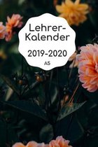 Lehrerkalender 2019 2020 A5: Schulplaner 2019 2020 für die Unterrichtsvorbereitung - Planer ideal als Lehrer Geschenk für Lehrerinnen und Lehrer