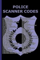 Police Scanner Codes with Badge: College Ruled Notebook