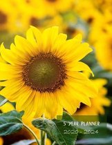 5 year planner 2020 - 2024: 60 months calendar agenda. January 2020 through December 2024. Month on 2 pages. Incl. Year at a glance 2020-2024 and