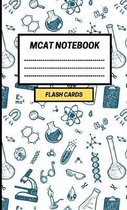 MCAT Notebook: Create your own MCAT flash cards. Includes a Spaced Repetition and Lapse Tracker (480 Cards)