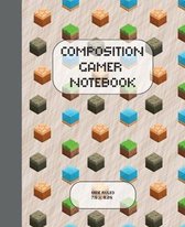 Composition Gamer Notebook Wide Ruled