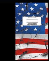 American Flag Composition Book