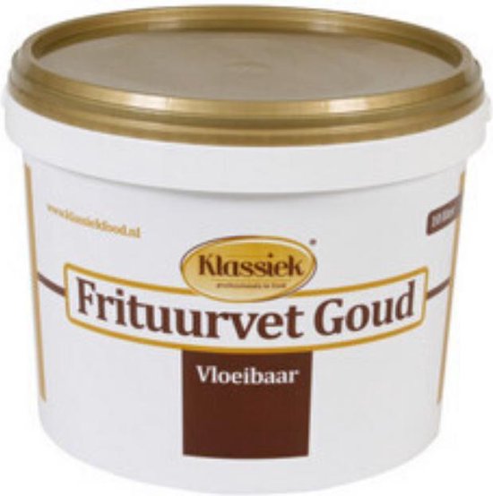 Klassiek | Frituurvet vloeibaar Gold | Emmer 10 liter | bol.com
