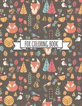 Fox Coloring Book