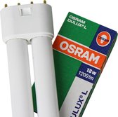 Osram Dulux Lumilux Spaarlamp - Warm Wit - 2G11 - 18W