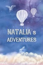 Natalia's Adventures: Softcover Personalized Keepsake Journal, Custom Diary, Writing Notebook with Lined Pages