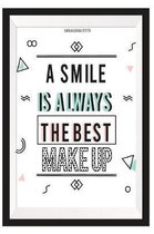 Sch�lerkalender 2019/20 A SMILE IS ALWAYS THE BEST MAKE UP: Schulplaner, Kalender, Planer, Semesterplaner f�r Ausbildung oder Studium 2019 2020