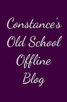 Constance's Old School Offline Blog