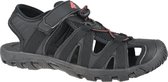 4F Men's Sandals H4L20-SAM003-20S, Mannen, Zwart, Sportsandalen maat: 45 EU