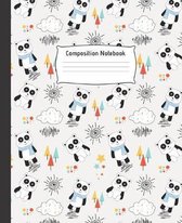 Composition Notebook: Cute College Ruled Line Paper Notebook - Perfect size for your School Bag - High quality paper - Multipurpose School W