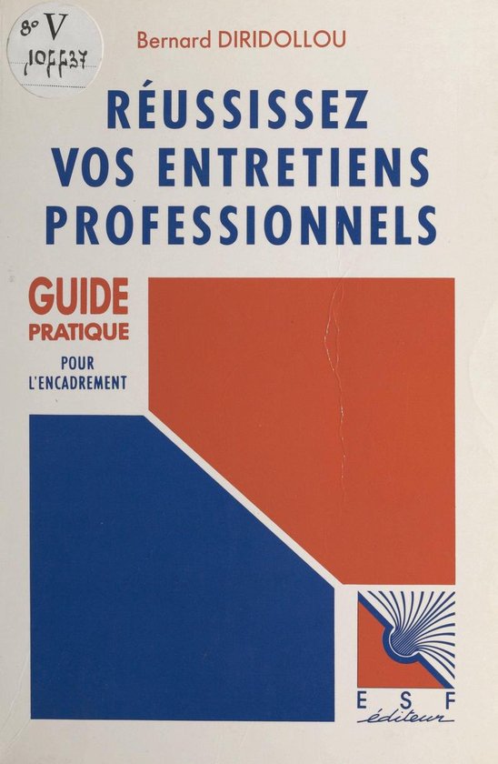 Réussissez vos entretiens professionnels - cover