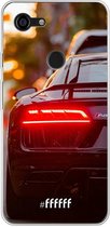 Google Pixel 3 XL Hoesje Transparant TPU Case - Audi R8 Back #ffffff
