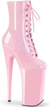 Pleaser Plateau Laarzen, Paaldans schoenen -35 Shoes- BEYOND-1020 Paaldans schoenen Roze