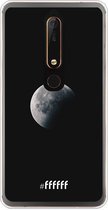 Nokia 6 (2018) Hoesje Transparant TPU Case - Moon Night #ffffff