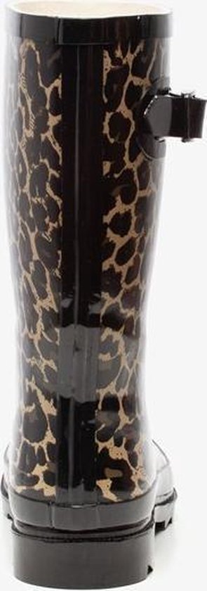 Mountain Peak dames regenlaarzen met luipaardprint Bruin Maat 36 Mountain Peak dames regenlaarzen met luipaardprint Bruin Maat 36