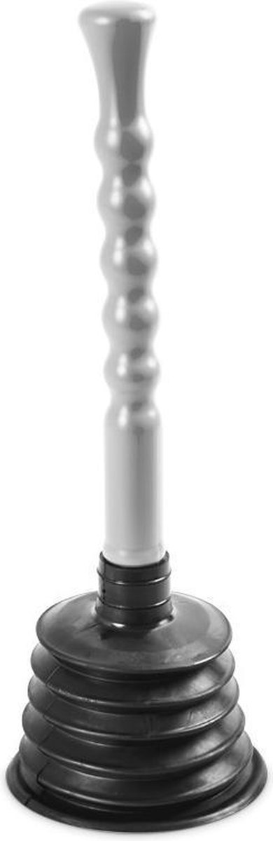 Hega Hogar Toilet/Gootsteenontstopper – Kunststof – Zwart/Grijs