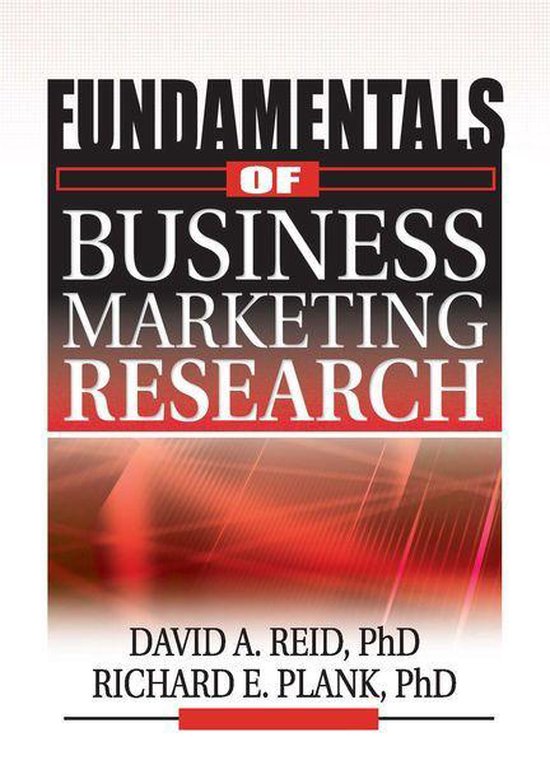 Fundamentals of Business Marketing Research - cover
