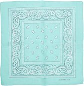 Zac's Alter Ego Bandana Mint Green Paisley print Groen