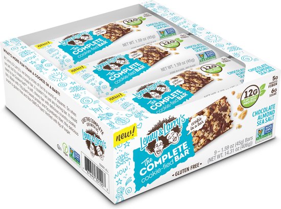 The Complete Cookie-fied Bar (9x45g) Chocolate Almond Sea Salt