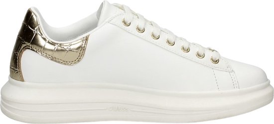 Guess Vibo Dames Sneakers Laag - White Gold - Maat 35