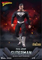 DC Comics Dynamic 8ction Heroes Action Figurine 1/9 Superman Costume Noir 20cm